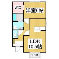 ロイヤルガーデン中島Ⅱの間取り