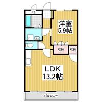 物件の間取り画像