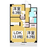 ライフコア上千田306の間取り