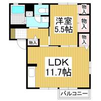 物件の間取り画像