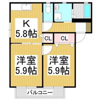 物件の間取り画像