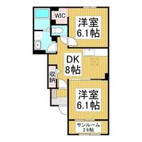 大-2103の間取り