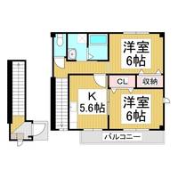 ハッピー・エディ・タウン202の間取り
