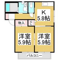 物件の間取り画像