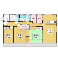 物件の間取り画像