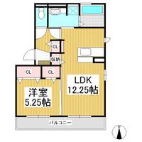 ベレッツァ B棟の間取り