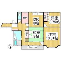 物件の間取り画像