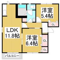物件の間取り画像