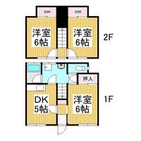 ハイム徳間1の間取り
