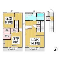 物件の間取り画像