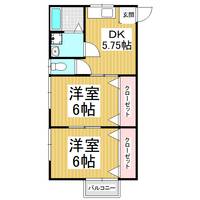 宮の森ハイツ201の間取り