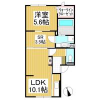 セジュールマロンブランの間取り