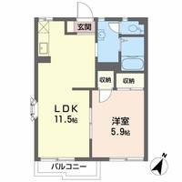 物件の間取り画像