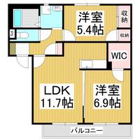 パーチェ長峰203の間取り