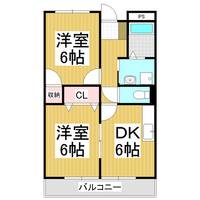 ファミリーコーポ202の間取り