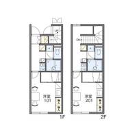 レオパレスサスト209の間取り