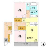 Soleil203の間取り
