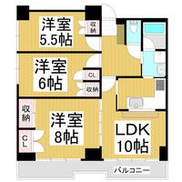 ゆたかビル405の間取り