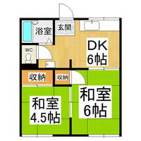 カーサヤマコシ101の間取り