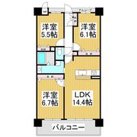 物件の間取り画像