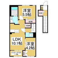 トレアティック島内206の間取り
