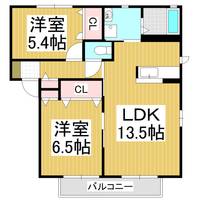 物件の間取り画像