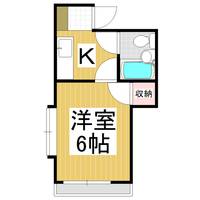 ハイツF302の間取り