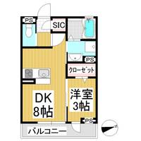 物件の間取り画像