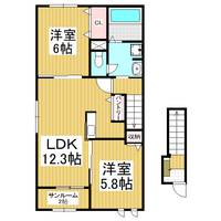 物件の間取り画像