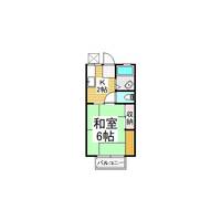 パークサイドハイツB8の間取り