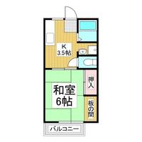 パナハイツイズミ203の間取り