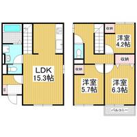 物件の間取り画像