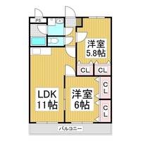 物件の間取り画像