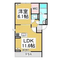トリシア柳町の間取り