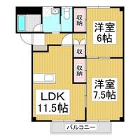 ONE’S203の間取り