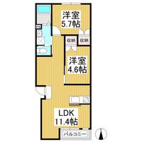 物件の間取り画像
