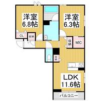 物件の間取り画像