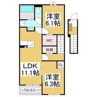 物件の間取り画像