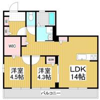 物件の間取り画像