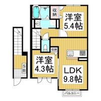 物件の間取り画像