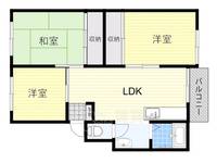 物件の間取り画像