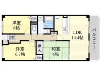 物件の間取り画像