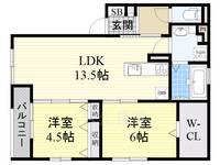 物件の間取り画像