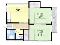 デューク住宅B棟の間取り