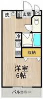 COCORO吹田の間取り