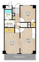 大阪府大阪市東淀川区豊里3丁目の賃貸マンションの間取り