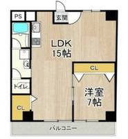 アルカディアイン805の間取り