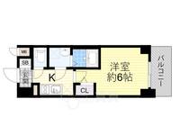 大阪府大阪市東淀川区東淡路4丁目の賃貸マンションの間取り
