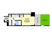 大阪府大阪市西淀川区歌島1丁目の賃貸マンションの間取り