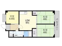 新芦屋ハイタウンの間取り